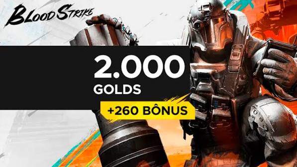 Blood Strike - 2260 Golds (2000 + 260 Bônus)