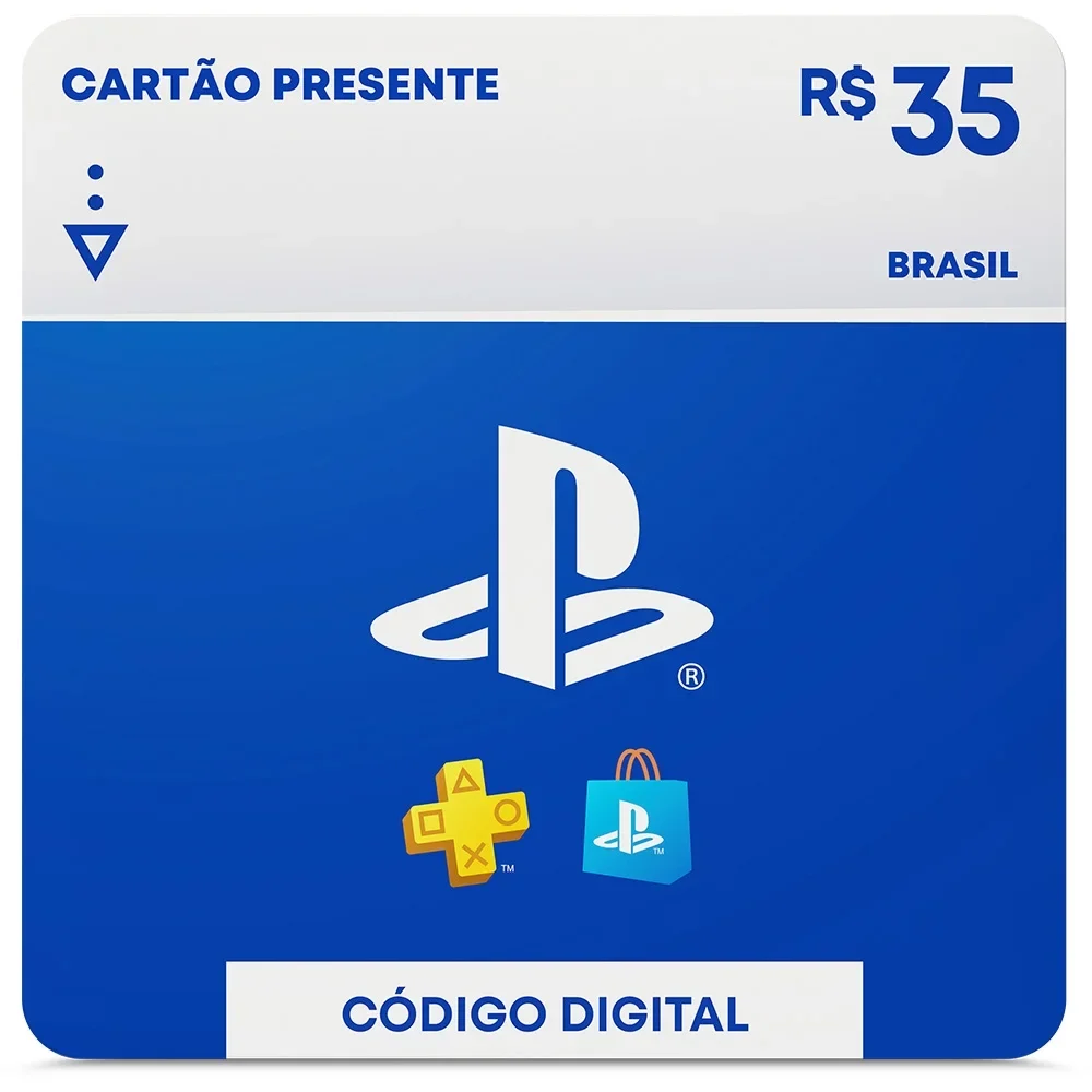 PlayStation - Cartão Presente Digital R$35
