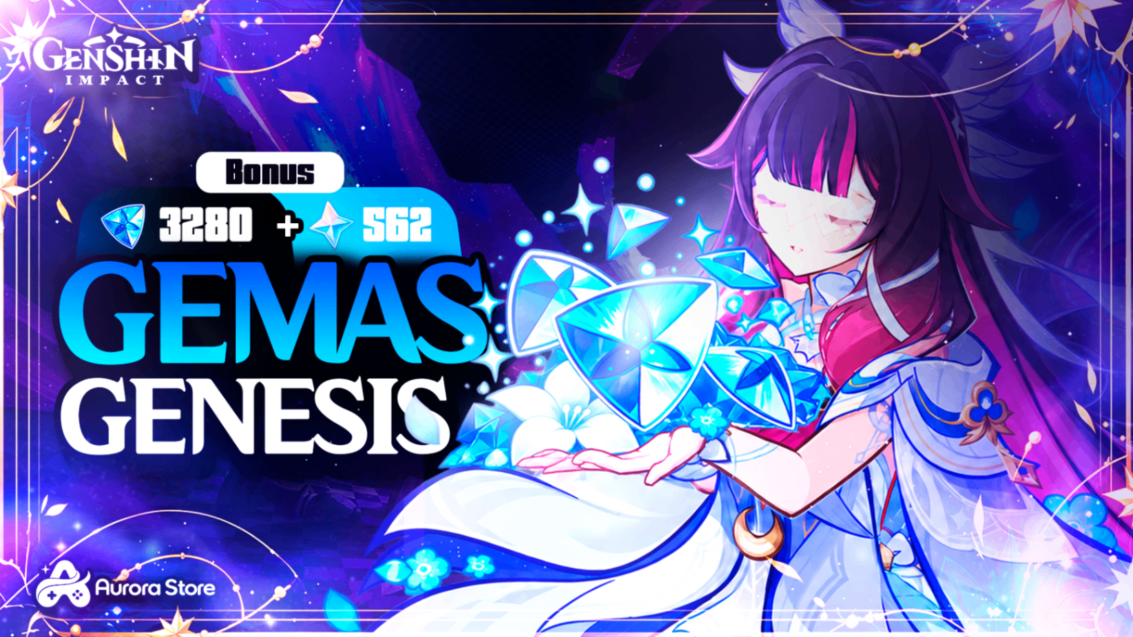 Cristais Gênesis 3280 + 600