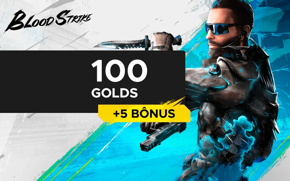 Blood Strike - 105 Golds (100 + 5 Bônus)