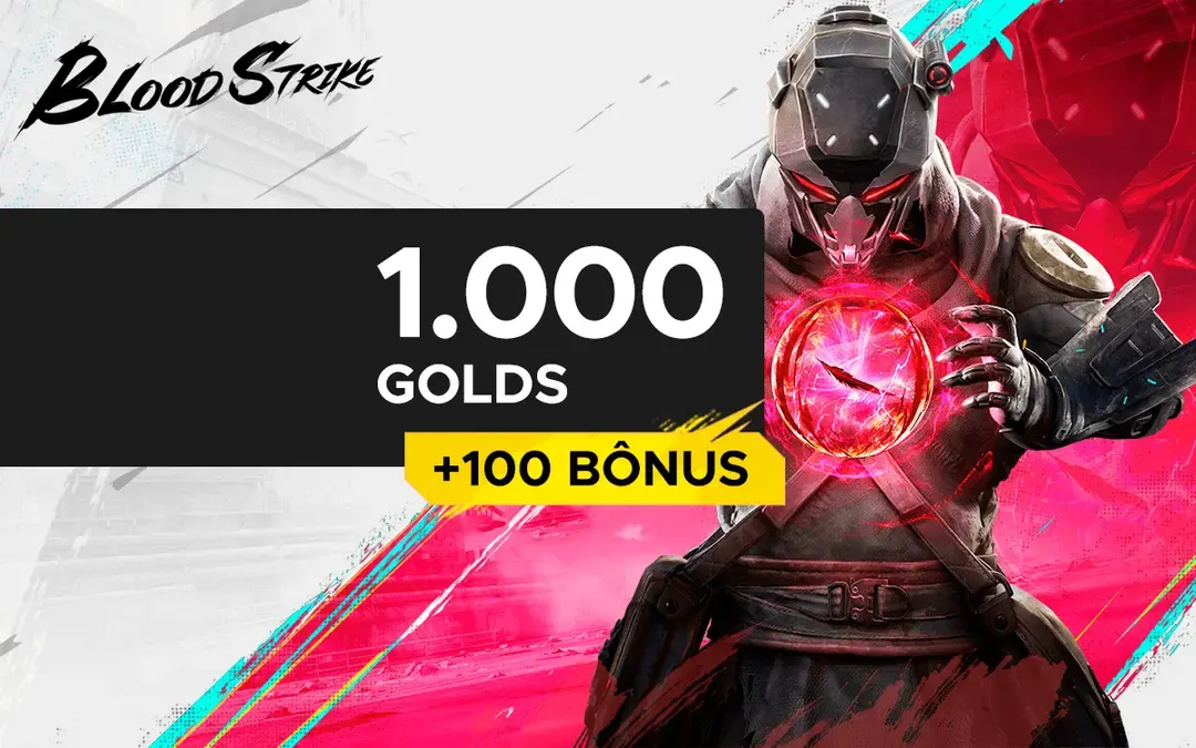 Blood Strike - 1100 Golds (1000 + 100 Bônus)