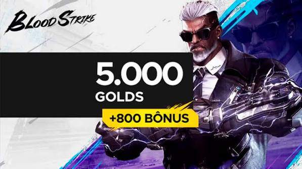 Blood Strike - 5800 Golds (5000 + 800 Bônus)