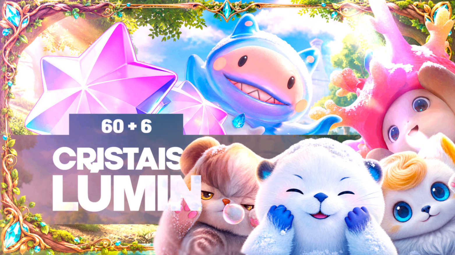 60 Cristais Lúmin