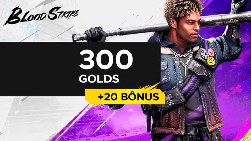 Blood Strike - 320 Golds (300 + 20 Bônus)