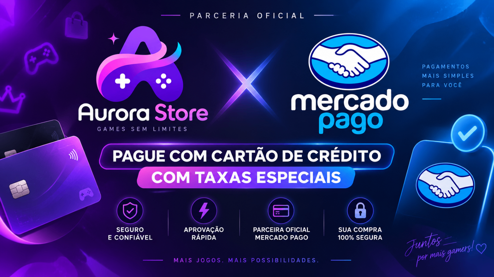 Mercado Pago e Aurora Store
